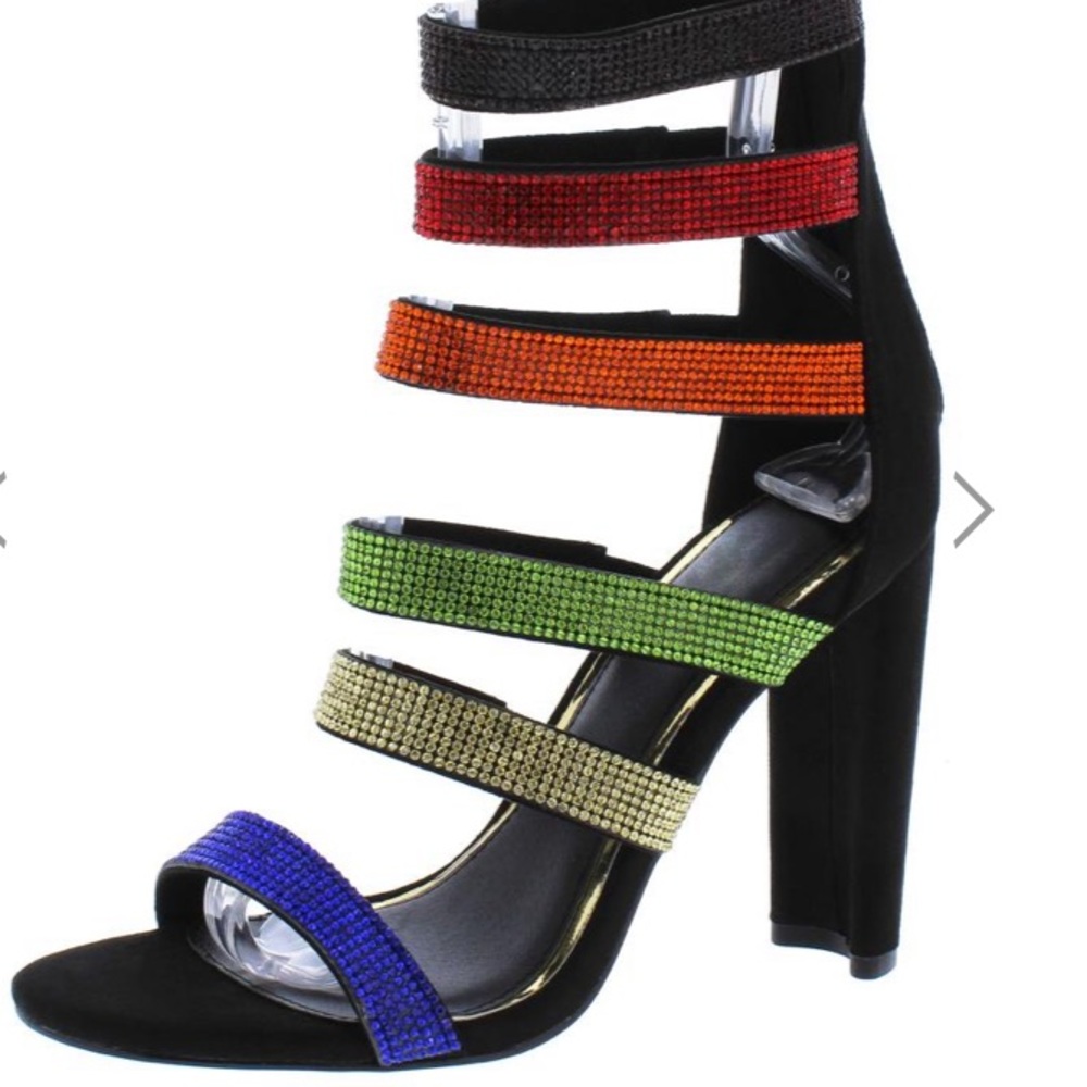 BOGO New multicolored heels - Picture 2 of 6